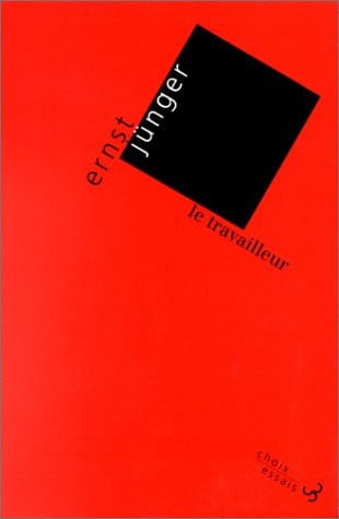 LE TRAVAILLEUR, de JUNGER ERNST | portada del libro