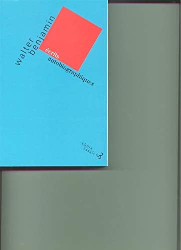 ECRITS AUTOBIOGRAPHIQUES, de BENJAMIN WALTER | portada del libro