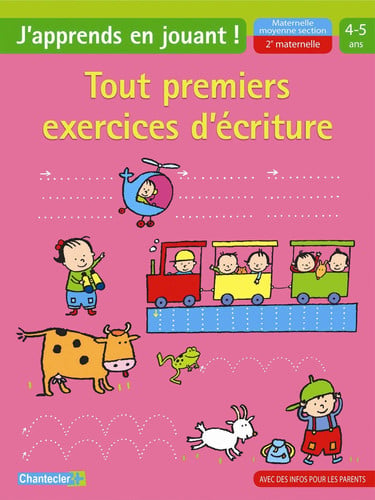 PREMIERS EXERCICES D'ECRITURE MATERNELLE MOYENNE SECTION, de COLLECTIF | portada del libro