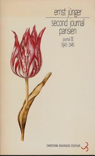 SECOND JOURNAL PARISIEN, de JUNGER ERNST | portada del libro