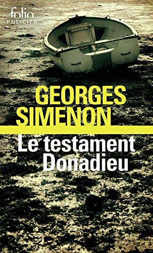 Le testament Donadieu, de Georges Simenon | portada del libro