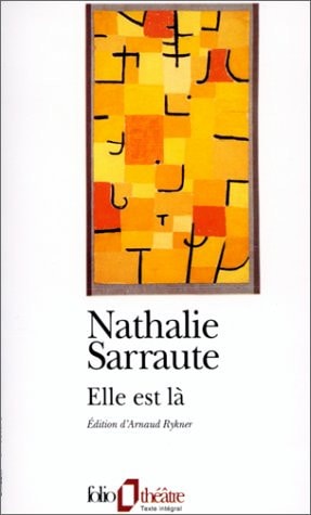 ELLE EST LA, de Nathalie Sarraute | portada del libro