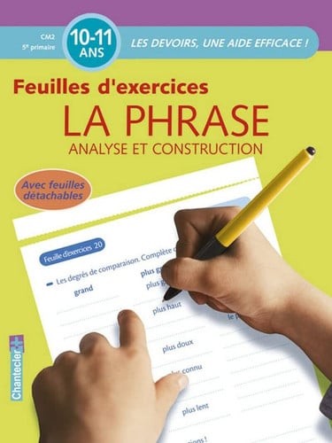 PHRASE ANALYSE ET CONSTRUCTION LA CM2 5E PRIMAIRE, de VERMEULEN M | portada del libro