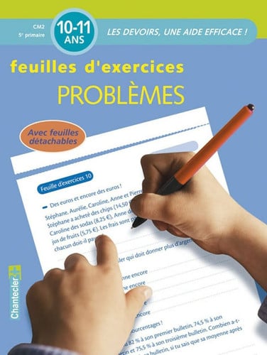 PROBLEMES CM2 10-11 ANS FEUILLES D'EXERCICES, de HEYMANS G | portada del libro