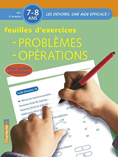 DEVOIRS FEUILLES D'EX PROBLEMES OPERATIONS 7-8 A, de GEYSKENS EMY | portada del libro