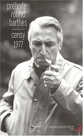 PRETEXTE ROLAND BARTHES / CERISY 19, de COLLECTIF | portada del libro