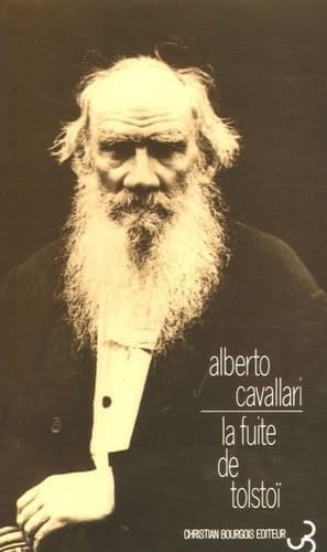 LA FUITE DE TOLSTOI NED, de CAVALLARI ALBER | portada del libro