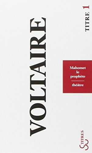 MAHOMET LE PROPHETE, de VOLTAIRE | portada del libro
