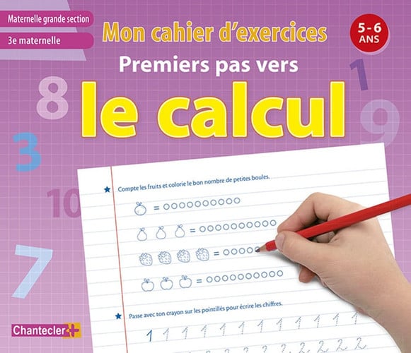 MON CAHIER D EXERCICES PREMIERS PAS VERS LE CALCUL 5-6 A, de COLLECTIF | portada del libro
