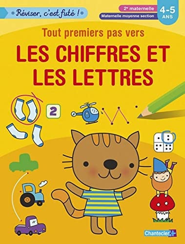 CHIFFRES ET LES LETTRES 4-5 ANS LES, de COLLECTIF | portada del libro