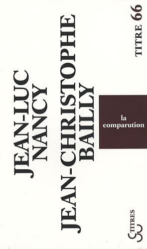 LA COMPARUTION, de NANCY J-L#BAIL | portada del libro