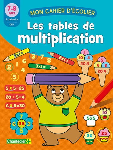 TABLES DE MULTIPLICATION 7-8 A, de COLLECTIF | portada del libro