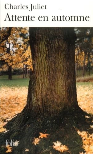 ATTENTE EN AUTOMNE/MARIA/TURBULENCES, de Charles Juliet | portada del libro