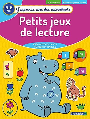 PETITS JEUX DE LECTURE 5-6 A, de COLLECTIF | portada del libro