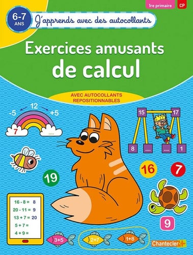 EXERCICES AMUSANTS DE CALCUL 6-7 A, de COLLECTIF | portada del libro