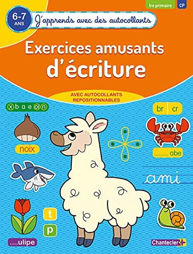 EXERCICES AMUSANTS D'ECRITURES 6-7 A, de COLLECTIF | portada del libro