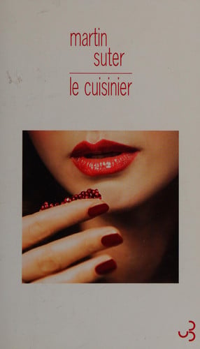 LE CUISINIER, de SUTER MARTIN | portada del libro