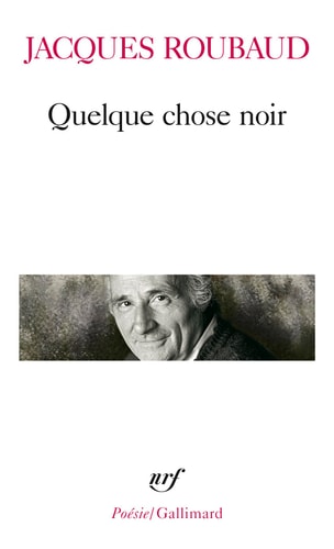 QUELQUE CHOSE NOIR, de Roubaud | portada del libro
