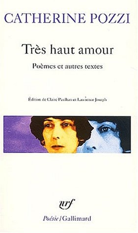 TRES HAUT AMOUR, de Catherine Pozzi | portada del libro