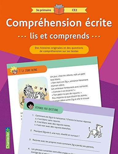 COMPREHENSION ECRITE LIS ET COMPRENDS 3E PRIMAIRE CE2 ORANGE, de AERTS CARINE | portada del libro