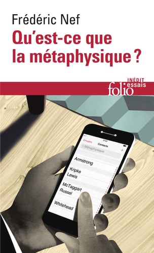 QU'EST-CE QUE LA METAPHYSIQUE ?, de Frédéric Nef | portada del libro