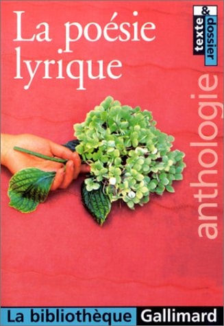 LA POESIE LYRIQUE, de Chollet | portada del libro