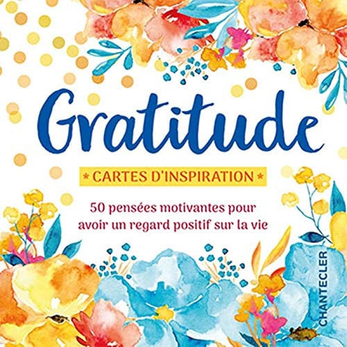 GRATITUDE CARTES D'INSPIRATION, de COLLECTIFS GALL | portada del libro