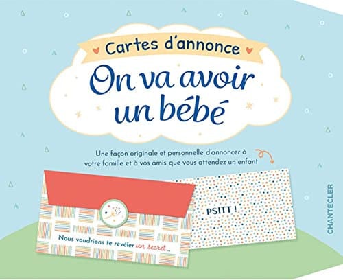 ON VA AVOIR UN BEBE CARTES D'ANNONCE, de COLLECTIF | portada del libro