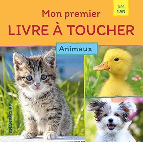 MON PREMIER LIVRE A TOUCHER ANIMAUX, de COLLECTIF | portada del libro