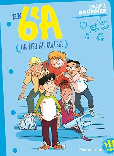 N 6EME A - UN PIED AU COLLEGE, de BOURDIER EMMANUEL | portada del libro
