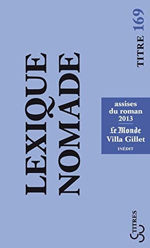 LEXIQUE NOMADE 2013, de COLLECTIF | portada del libro
