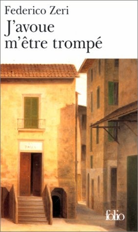 J'AVOUE M'ETRE TROMPE, de Federico Zeri | portada del libro