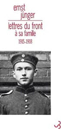 LETTRES DU FRONT A SA FAMILLE 1915-1918, de JUNGER ERNST | portada del libro