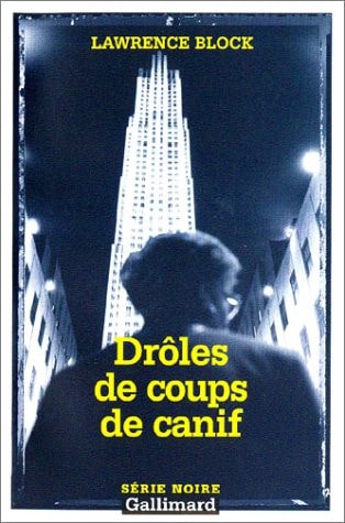 DROLES DE COUPS DE CANIF, de Lawrence Block | portada del libro