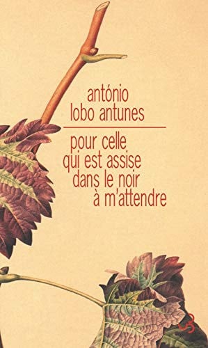 POUR CELLE QUI EST ASSISE DANS LE NOIR A M´ATTENDRE, de ANTUNES | portada del libro