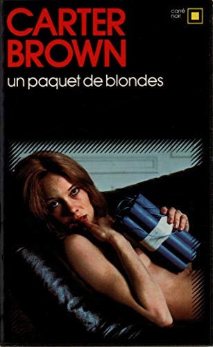 UN PAQUET DE BLONDES, de Carter Brown | portada del libro