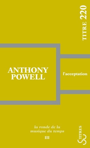 L'ACCEPTATION, de POWELL ANTHONY | portada del libro