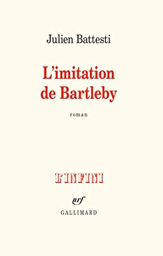 L'IMITATION DE BARTLEBY, de Julien Battesti | portada del libro