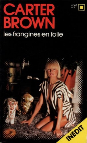 LES FRANGINES EN FOLIE, de Carter Brown | portada del libro