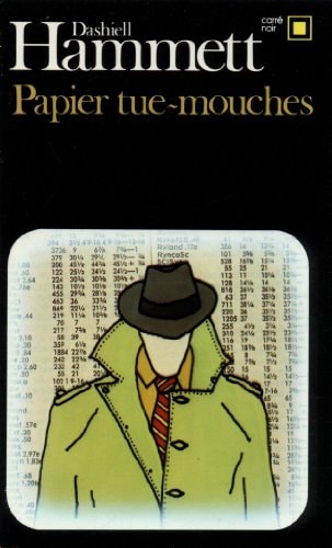 PAPIER TUE-MOUCHES, de Dashiell Hammett | portada del libro