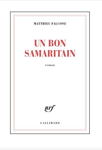 UN BON SAMARITAIN, de Matthieu Falcone | portada del libro