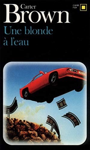 UNE BLONDE A L'EAU, de Carter Brown | portada del libro