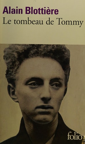 Le tombeau de Tommy, de Alain Blottière | portada del libro