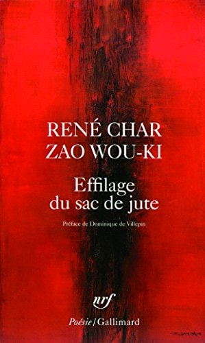L'Effilage du sac de jute, de René Char | portada del libro