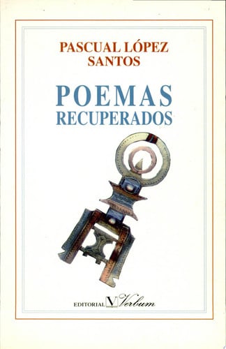 Poemas recuperados, de López Santos | portada del libro