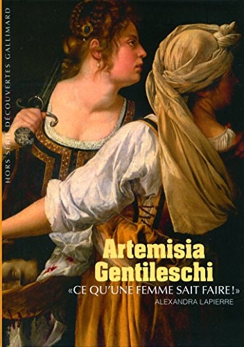 ARTEMISIA GENTILESCHI, de Alexandra Lapierre | portada del libro
