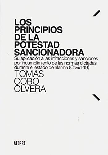 Los principios de la potestad sancionadora, de Cobo Olvera | portada del libro