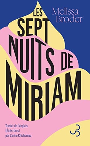 LES SEPT NUITS DE MIRIAM, de BRODER MELISSA | portada del libro