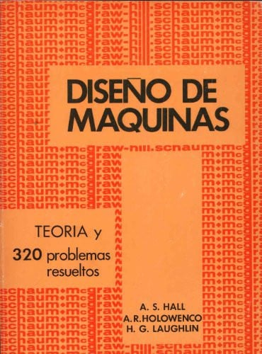 DISEÑO MAQUINAS(SCHAUM), de HALL | portada del libro