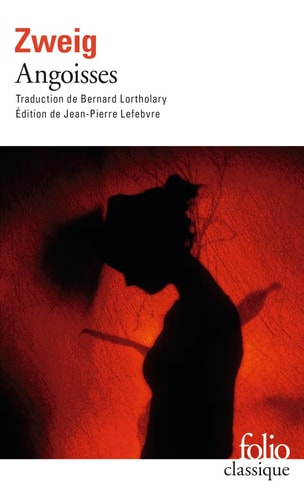 ANGOISSES, de Stefan Zweig | portada del libro